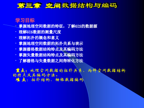 空间数据结构与编码