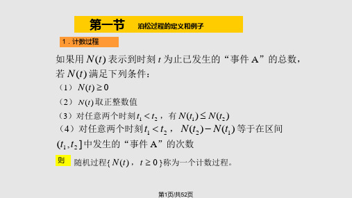 泊松过程PPT课件
