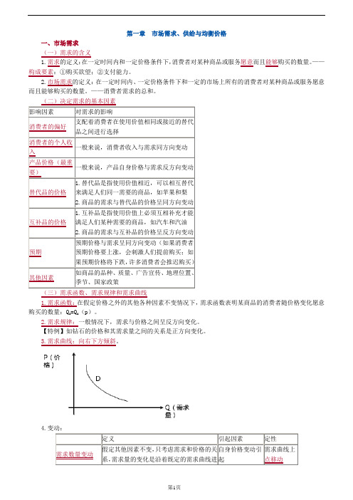 2014年经济师考试经济基础知识精讲讲义