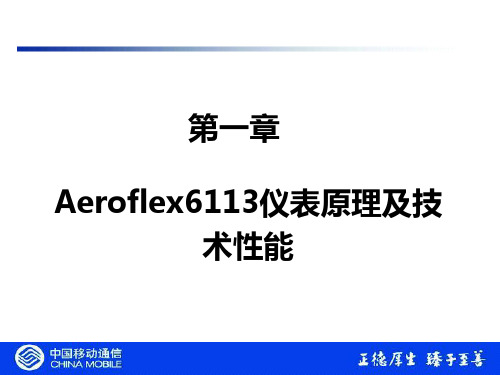 Aeroflex测试仪综合技术培训
