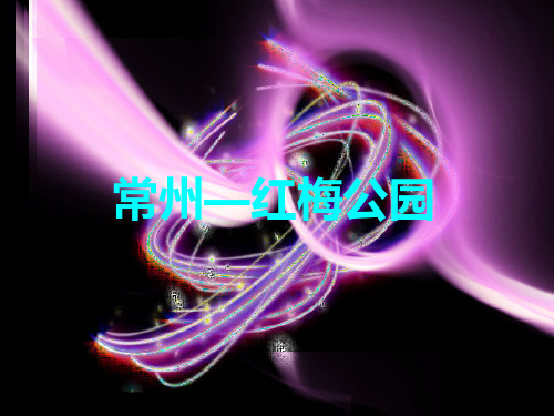 常州红梅公园