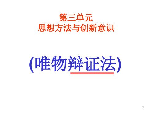 《矛盾的同一性和斗争性》课件.ppt