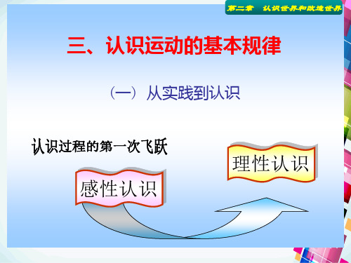 第二章-认识世界和改造世界——认识运动的基本规律