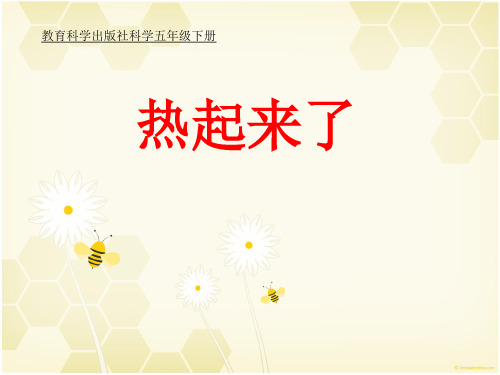 教科版《热起来了》PPT公开课课件1