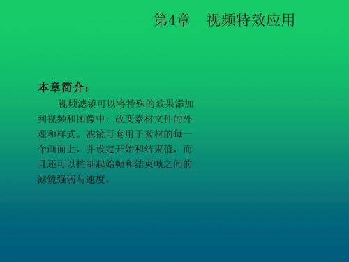 会声会影 X3视频编辑案例教程 (4)