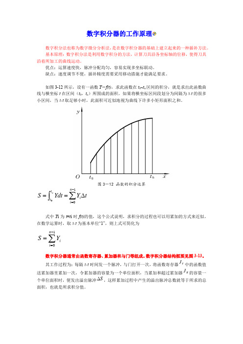 数字积分器,离散数字积分器原理