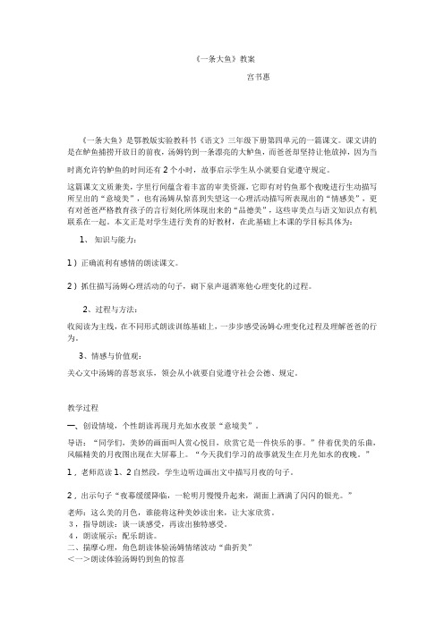 一条大鱼