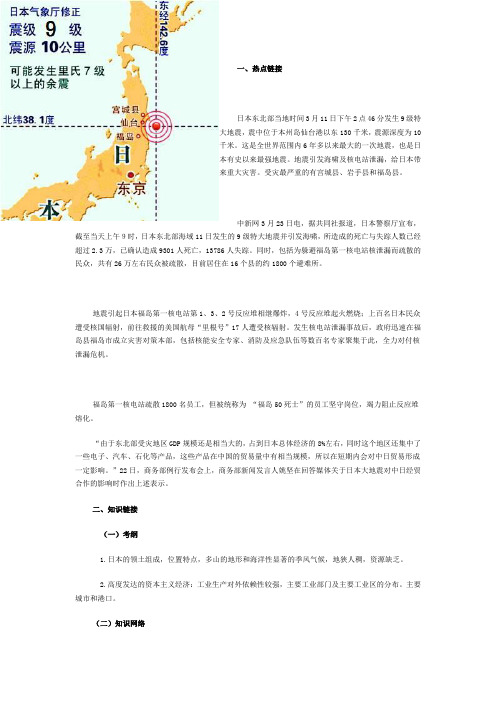 2011生物地理热点