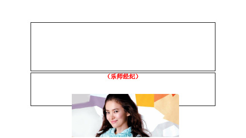 房地产物业讲师大全(乐师经纪)