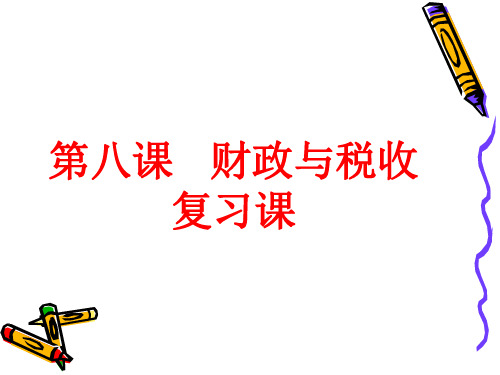 2010届高三一轮复习课件《经济生活》第八课+国家收入的分配.ppt