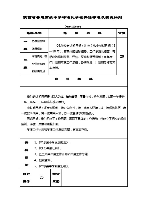 创建省级标准化高中材料-评估表(正式)-006