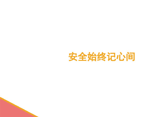 五年级全册信息技术课件-1.4安全始终记心间｜中图版(共28张PPT)
