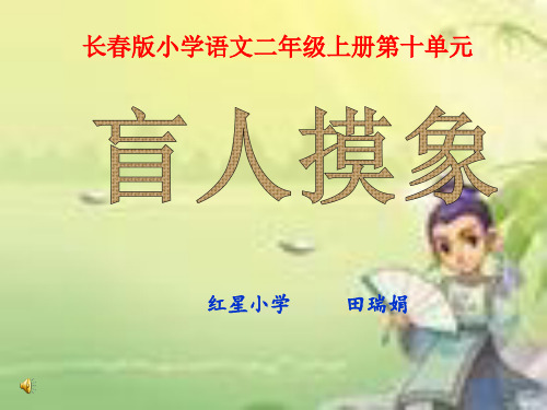 盲人摸象PPT课件