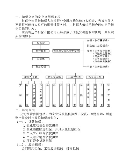 担保公司业务
