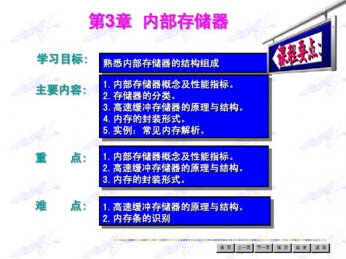 ch3内部存储器