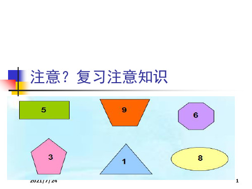 第六章-注意与运动技能的控制PPT课件