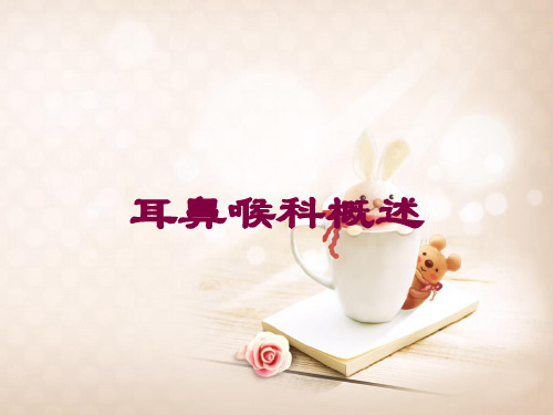 耳鼻喉科概述培训课件