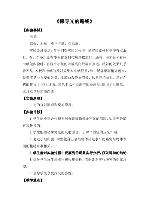 大象2001版小学科学六年级上《第二单元 让生活充满阳光  1 让生活充满阳光》优质课教学设计_0