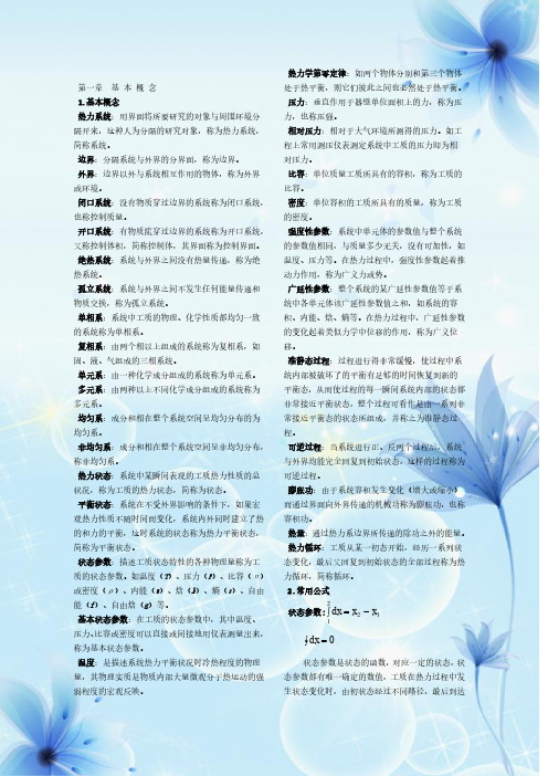 工程热力学_基本概念
