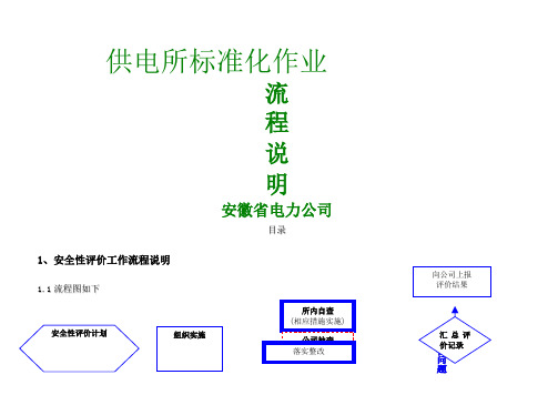 供电所标准化作业流程说明