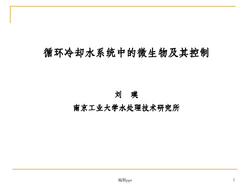循环冷却水系统中的微生物及其控制
