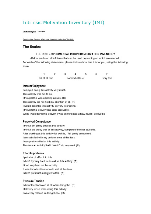 内部动机量表IMI.doc