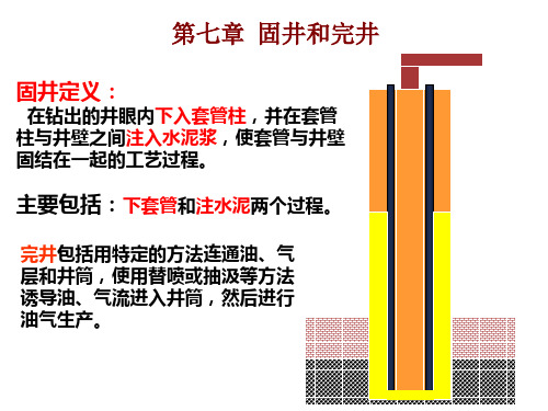 中国石油大学钻井工程第七章+固井与完井张辉.