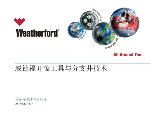 威德福套管开窗分支井系统