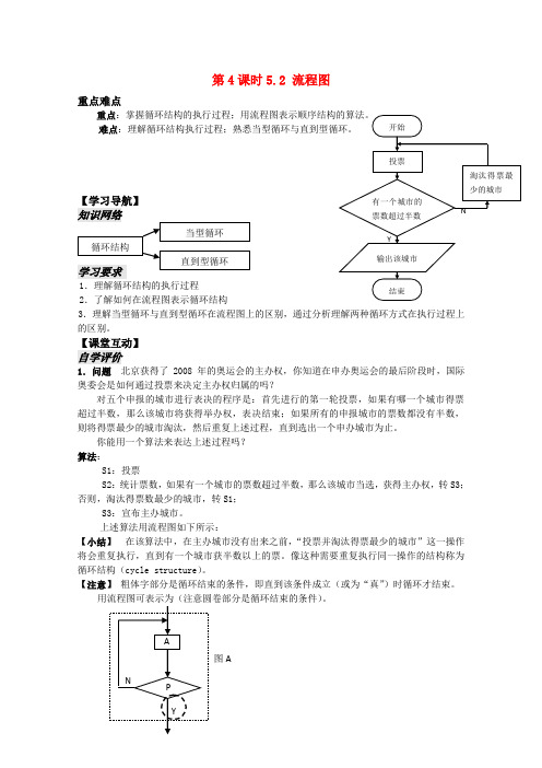 高中数学 5.2.3循环结构1教案 苏教版必修3