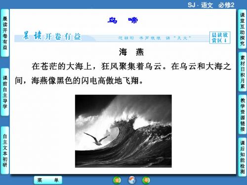 高中语文必修二专题一珍爱生命ppt(12份) 苏教版3