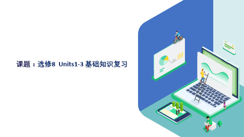 人教版新课标-2020 高考一轮复习 Module 8 Units1-3 单元复习PPT优秀课件