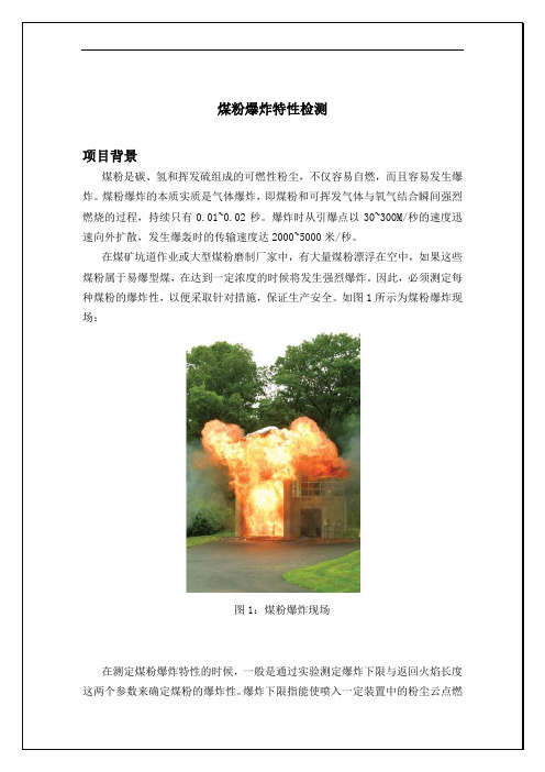 煤粉爆炸特性检测