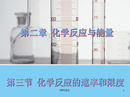 化学反应速率和限度  ppt课件
