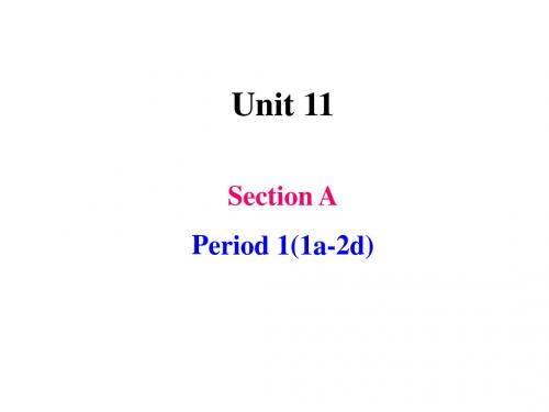 人教新目标七年级英语课件：Unit 11 How was your school trip Section A-Period 1(1a-2d)