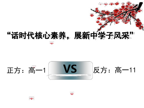 最好 环节 辩论赛 含 计时器