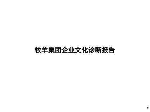 某饲料集团企业文化诊断报告