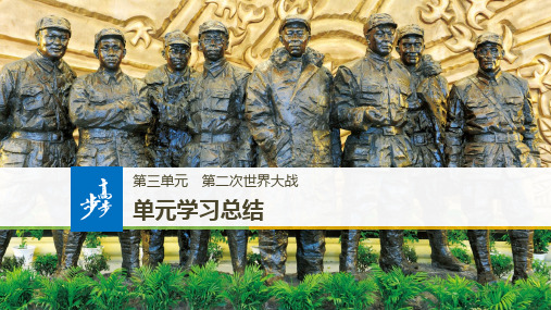 高中历史选修3优质课件：单元学习总结：第三单元  第二次世界大战
