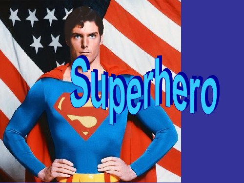 北师大英语必修1unit 2 Lesson 4 Superhero课件