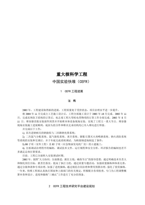 重大核科学工程