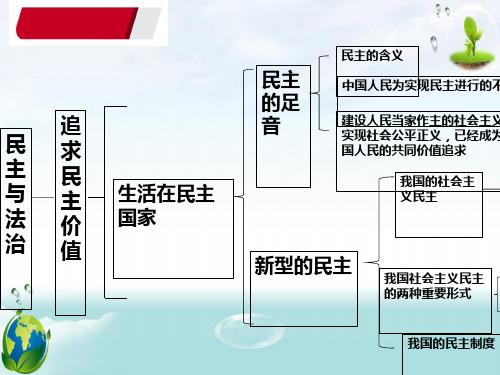 〔人教部编版〕九年级上册道德与法治第二单元民主与法治考点复习教学课件(53ppt)