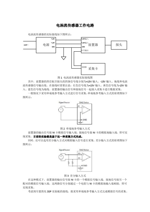 电涡流传感器工作电路