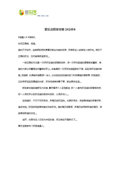 爱乐活居家攻略241856