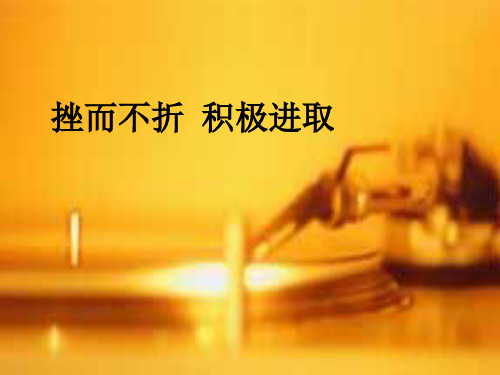 (六下)品德PPT课件挫而不折 积极进取(1)鲁教版