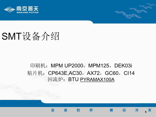 SMT设备介绍ppt课件