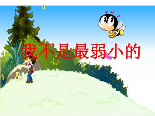 二年级语文下册第七单元第24课《我不是最弱小的》教学 PPT精品课件2冀教版
