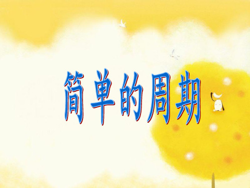 四年级上册数学课件-2 简单的周期丨苏教版 (共15张PPT) (2)