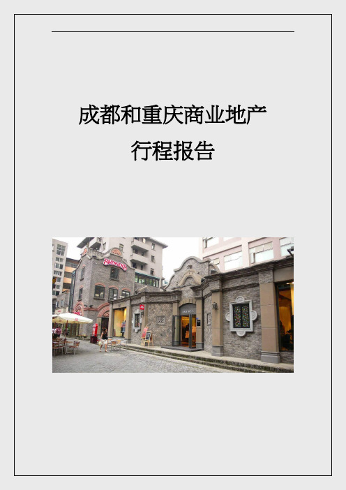 2007成都重庆商业考察报告_