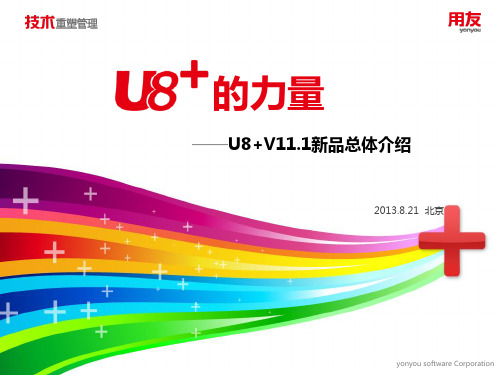 U8v111总体营销培训