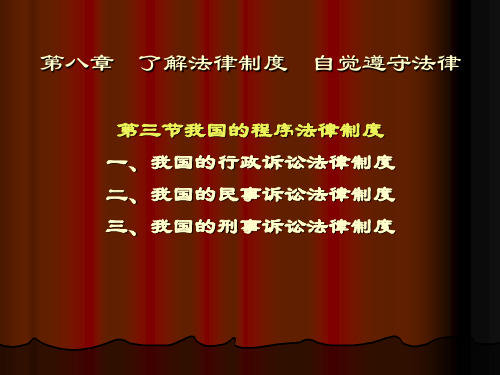 了解法律制度29页PPT