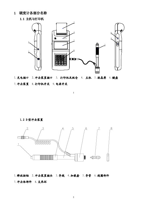 TH110里氏硬度计说明书